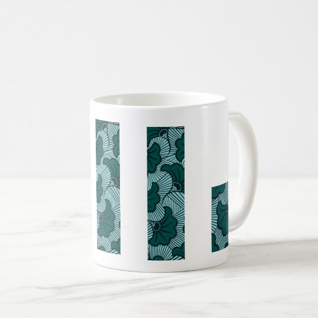 Tasse, mug imprimé Afro-mozaïk (Devant droit)