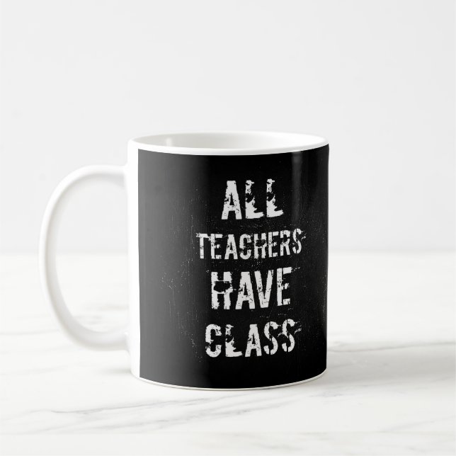 Tasse Mug pour enseignant(e) 'TOUS LES ENSEIGNANTS (Gauche)