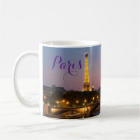 Tasse Mug Tour Eiffel Paris France Salutations