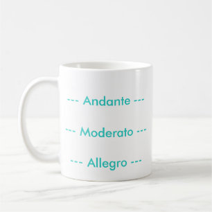 Tasse musicale de rythmes