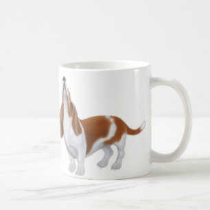 Tasse musicale de trio de Basset Hound