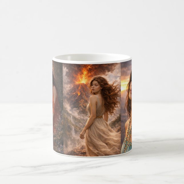 Tasse Mystik Woman (design 3 côtés)  (Centre)