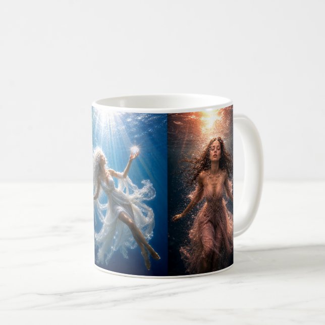 Tasse Mystik Woman (design 3 côtés) (Devant droit)