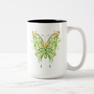 Tasse mystique de papillons