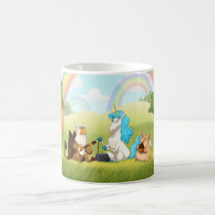 Tasse mythologique de bande de cruche