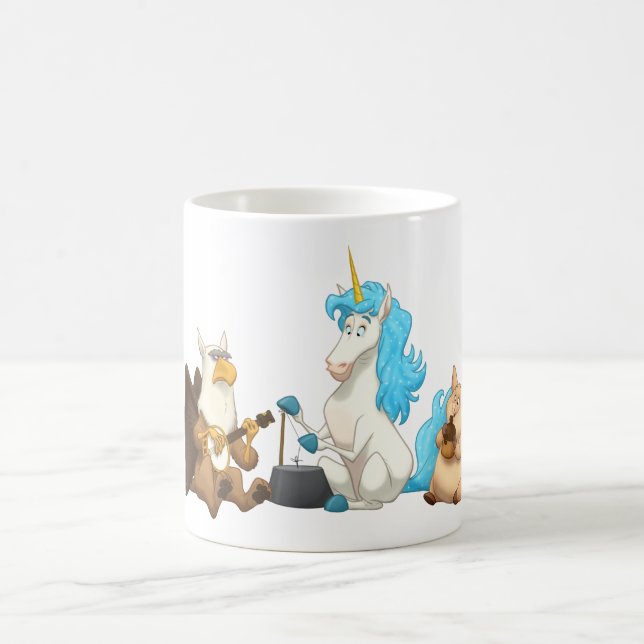 Tasse mythologique de bande de cruche (Centre)