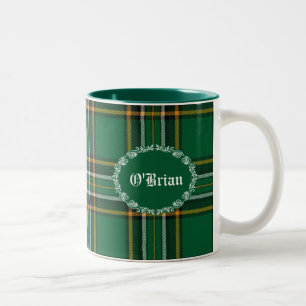 Tasse nationale irlandaise verte de coutume de