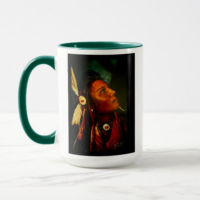 Tasse "Native Spirit" œuvre d'art originale (Gauche)