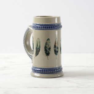 Tasse Nature et Images de Faune sur des Plumes