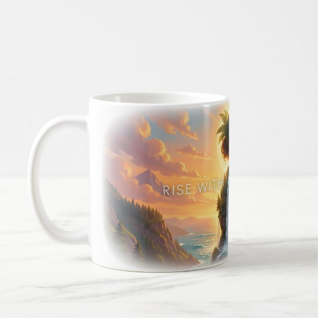 Tasse Nature Muse de la Terre qui se lève (Gauche)
