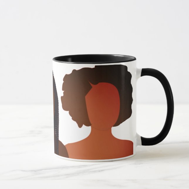 Tasse naturelle de cheveux (Droite)