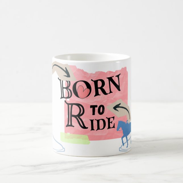 Tasse née pour monter pour elle (Centre)