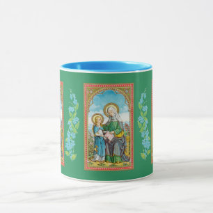 Tasse NeoGothique Ste Anne et la jeune Marie (SAU