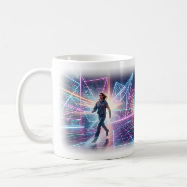 Tasse Neon Future Dreamscape (Gauche)