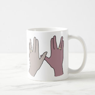 Tasse nerd de graphique d'amour de mariage de geek