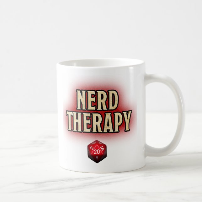 Tasse nerd de Podcast de thérapie (Droite)