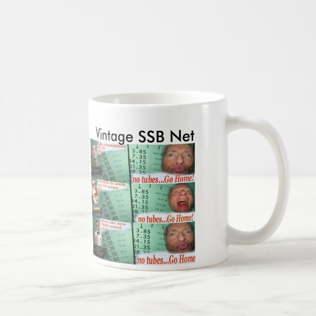 Tasse nette vintage de SSB - customisée (Droite)