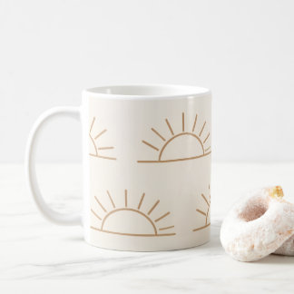 Tasse Neutre Soleil | Tasse à Café Beige