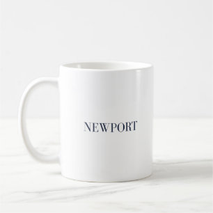 Tasse Newport RI - Cadeau Classique de la Côte de