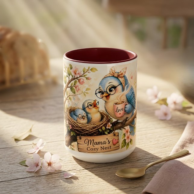 Tasse Nid Douillet de Maman (Créateur téléchargé)