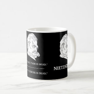 Tasse NIETZSCHE "Dieu est mort"