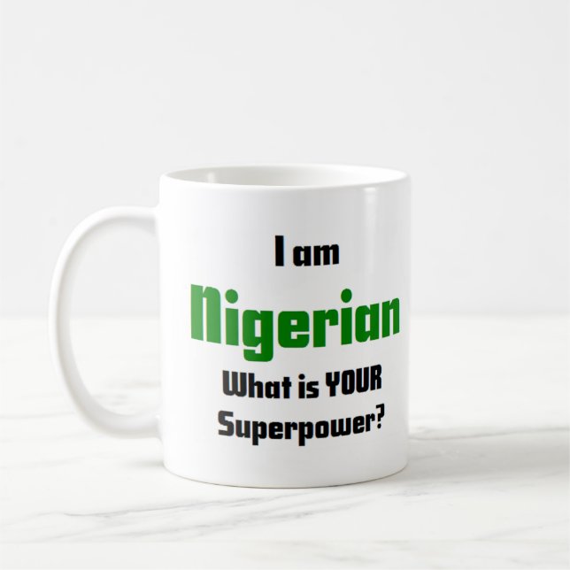 tasse nigériane (Gauche)