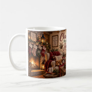 Tasse Noël Commence à la Maison