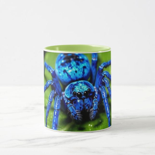 Tasse noire d'art de ligne abstrait moderne | Co m (Centre)