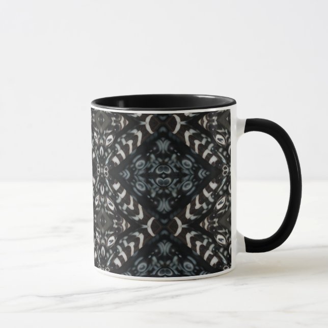 Tasse noire de conception (Droite)
