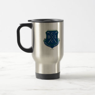 Tasse noire de voyage de club national de lac