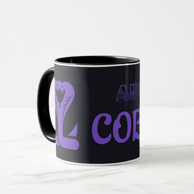 Tasse noire des Cobras d'Austin (Devant gauche)