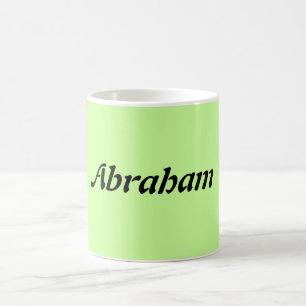 Tasse nommée d'Abraham