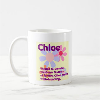 Tasse nommée de Chloe