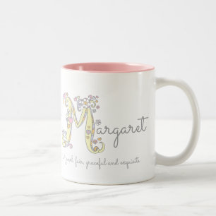 Tasse nommée de monogramme de signification de la