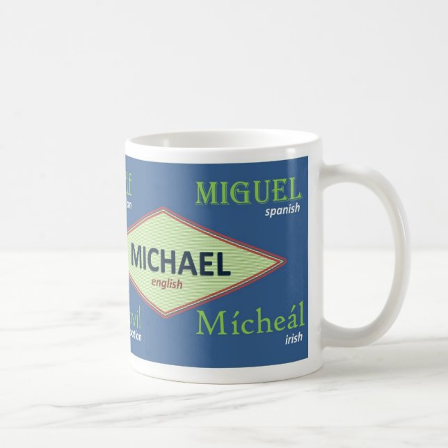 Tasse nommée internationale de Michael (Droite)