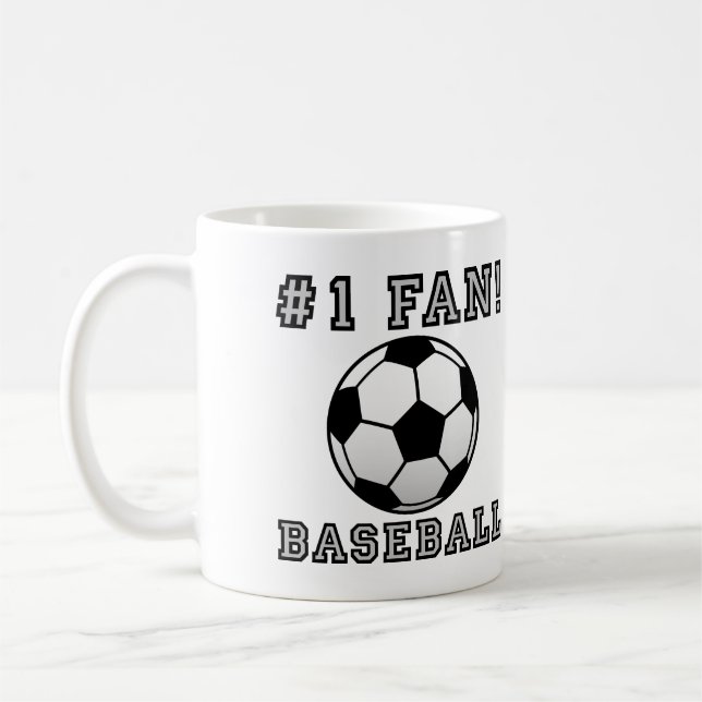 Tasse non drôle de fan de base-ball ou tasse de (Gauche)