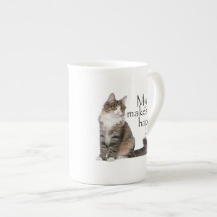 Tasse norvégienne de chat de forêt