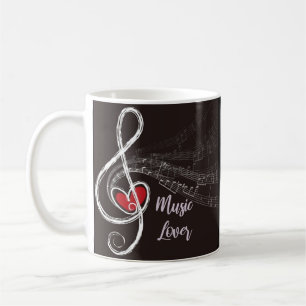 tasse notes de Music Lover