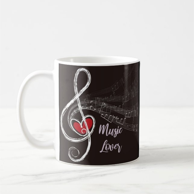 tasse notes de Music Lover (Gauche)