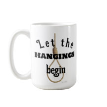 Tasse novelteté pour laisser les pendaisons commen