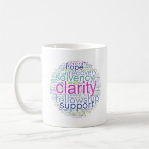 Tasse nuage de mots D.A.