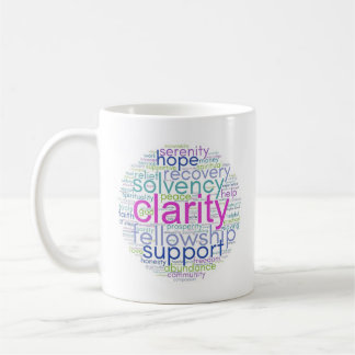 Tasse nuage de mots D.A.