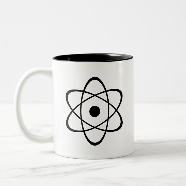 Tasse "nucléaire" de pictogramme (Gauche)