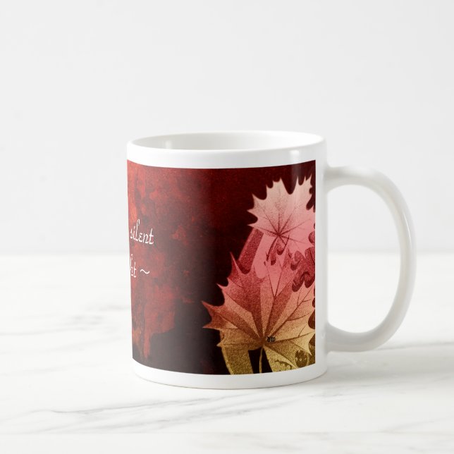Tasse Nuit d'Automne Silencieuse (Droite)