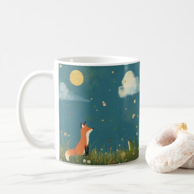 Tasse Nuit qui murmure – Forêt de rêve de Kind_One (Avec donut)