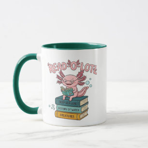 Tasse O Lotl Axolotl - Mug drôle pour bibliophile