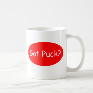 Tasse obtenue d'hockey de galet