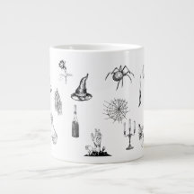 Tasse Occulte Gothique Vintage