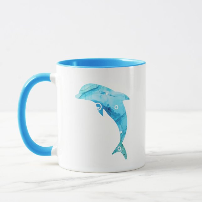 Tasse Ocean Art - Dauphin 1 (Gauche)