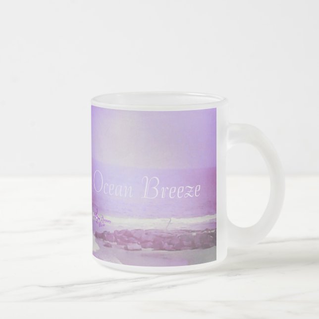 Tasse Ocean Breeze Océan Violet et Ciel (Droit)